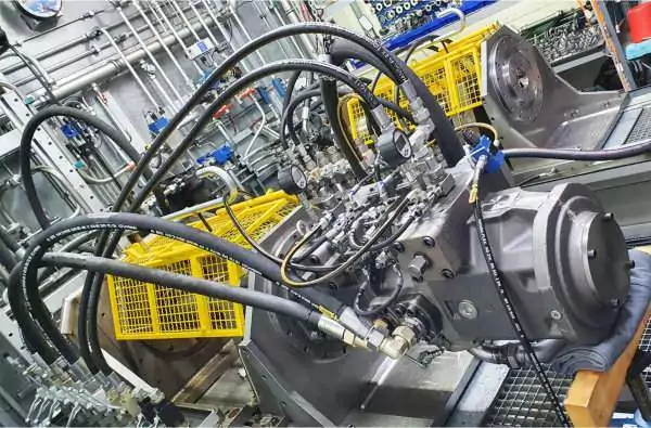 Hydraulikprüfstand Reparatur Pumpen + Motoren