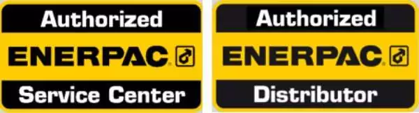 Partnerschaften: Logo Enerpac Partner+Distributor