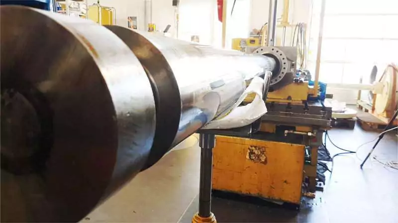 Zylinderreparatur, Tampongalvanisierung von Kolbenstangen